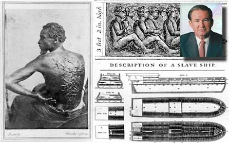 Pat Buchanan: Slavery “brought blacks freedom and prosperity”